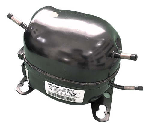 Compresor de motor Embraco 1/6 HP Em65hhr R134 2600btus 110 V