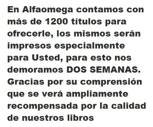 Carretilla Frontal Contrapesada. Normas De Uso Y Seguridad, De Iftem Almacenática, Sl , David Soler. Editorial Alfaomega Grupo Editor Argentino En Español