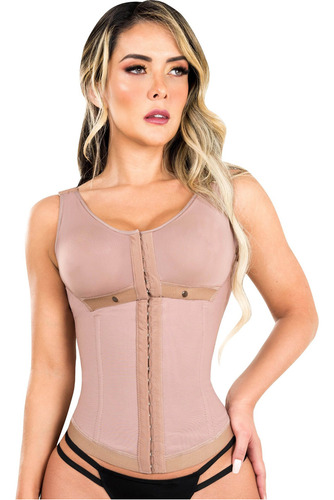 Fiorella Shapewear Chaleco Powernet Sujetador Fajas Colombia