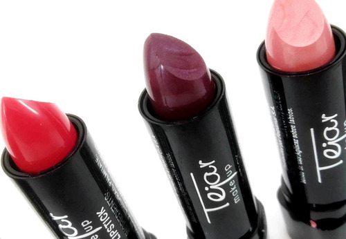 Imagen 4 de 10 de Lapiz Labial Mate Y Perlados Tejar Caja 24 Unidades Surtidos