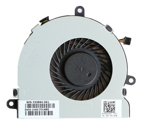 Cooler Para Hp 15-r029wm 15-r022nr 15-r110dx 15-r174ca 15-r131wm 15-r134cl 15-r030wm 15-r081nr 15-r082nr 15-r136wm 15-r1