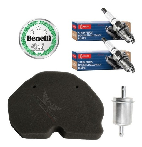 Kit De Mantención + Bujías Benelli 302s Original Genuino