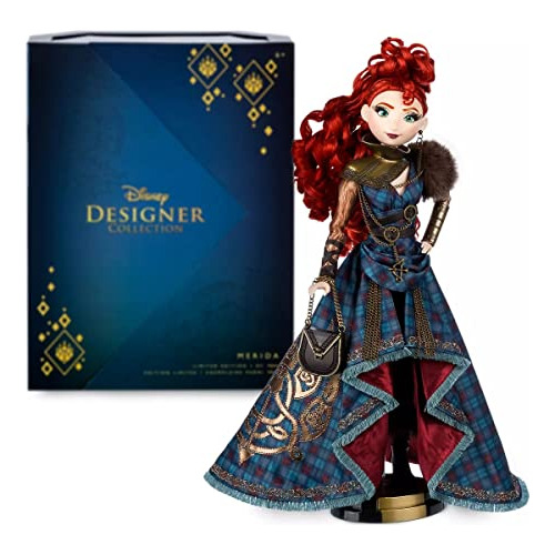 Muñeca De Edición Disney Designer Collection Merida D...