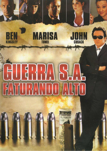 Dvd Guerra S.a Faturando Alto - John Cusack - Ben Kingsley