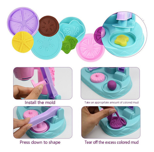 K A Molde For Hacer Helados De Plastilina For Niños,