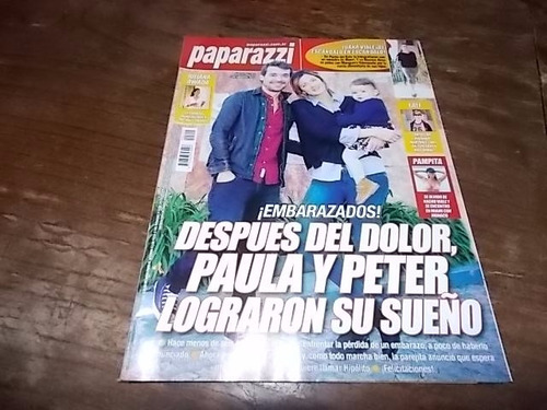 Revista Paparazzi 751 Paula Pedro Embarazados! 1/4/16 