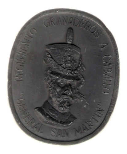 Medalla San Martin Regimiento Granaderos A Caballo 1971 Exc