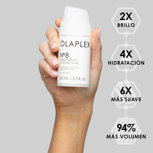 Kit Tratamiento Cabello Olaplex Mascarilla No.8 Y No.0