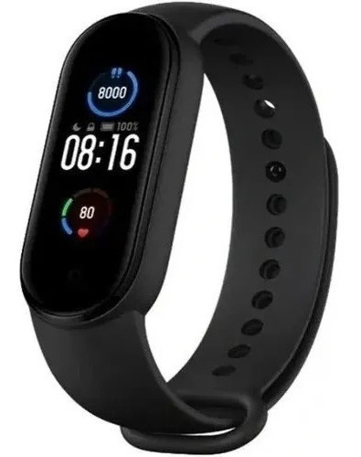 Pulsera de monitor de salud Smartband Smart Watch M5. Color de la carcasa: negro