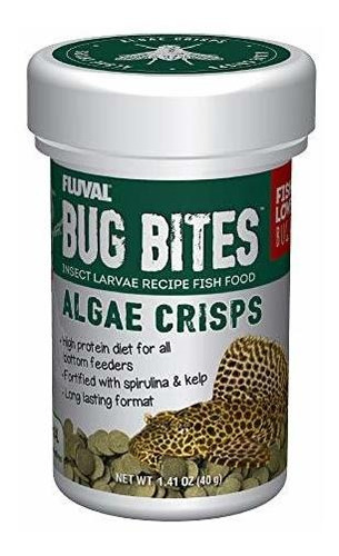 Fluval Bug Bites Algae Crisps Para Comederos Inferiores, Ali