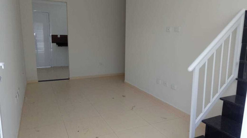 Imagem 3 de 9 de Sobrado Novo De 2 Dormitórios Em Condomínio Na Praia Grande