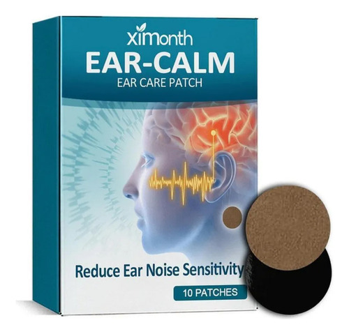 2 Parches Unisex Para Los Oídos Para Aliviar El Tinnitus.
