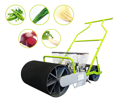 Yajun Sembradora De Hortalizas Manual Agricultor Manual Seeder De Precisión Equipo De Jardín De Plantación Rápida Multifuncional Plantador,4 Row