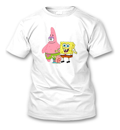 Playera Bob Esponja Y Amigos Serie Animada Nickelodeon