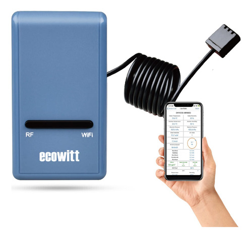 Ecowitt Gw1100 Estación Meteorológica Wi-fi Con Sensor De Te