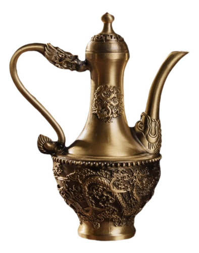 Cafetera Turca Para Decoración Del Hogar Con Diseño De Dragó
