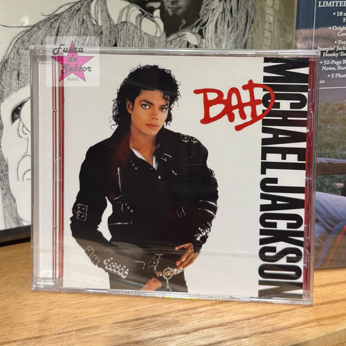 Cd Michael Jackson Bad Eu Import. Remasterizado