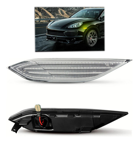 Intermitente De Parachoque Led Porsche Cayenne 958 2010 2014