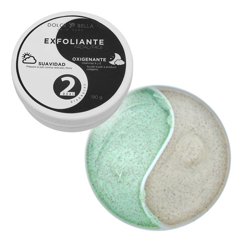 Exfoliante Facial Carbón Activado 80ml Dolce Bella Skincare