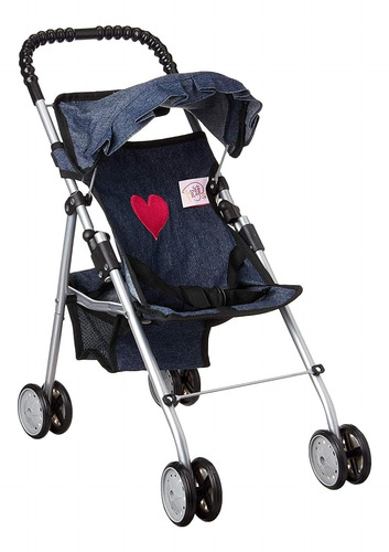Mi R Carriola Para Muñecas Denim Para Bebé Muñeca