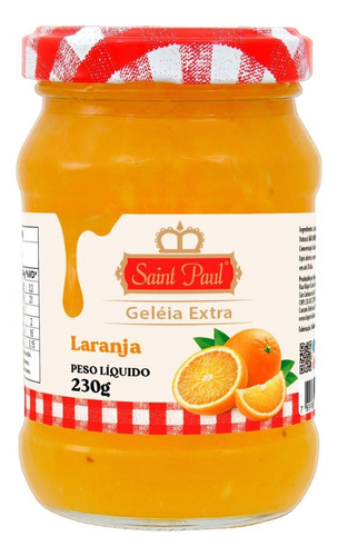 Geleia De Laranja Premium Saint Paul 230g