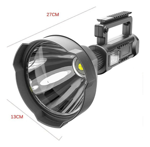 Linterna Tecnolab Led Largo Alcance Con Trípode Tl215