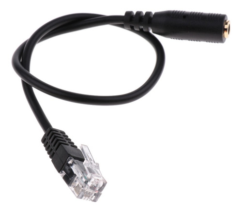 2pcs Abs De 3,5 Mm Para Rj9 Computer Headphone Para Telefone