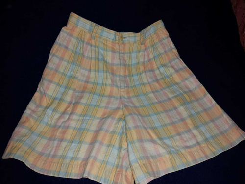 Short Cuadrille Suelto Talle 10 Dama