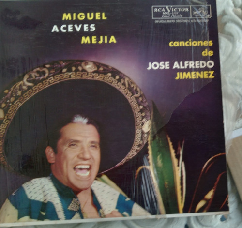 Bolero, Miguel Aceves Mejia, Jose Alfredo Jimenez, Lp 12' 