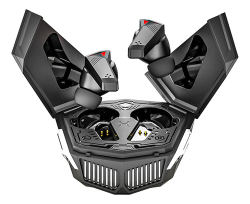 Audífonos In-ear Inalámbricos Gamer Kespu Dx26 Negro Auriculares Inalambricos Smart Touch Bluetooth 5.3 Con Microfono