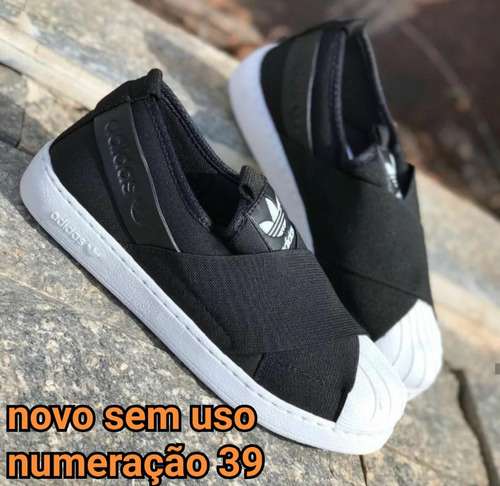 tênis adidas elástico