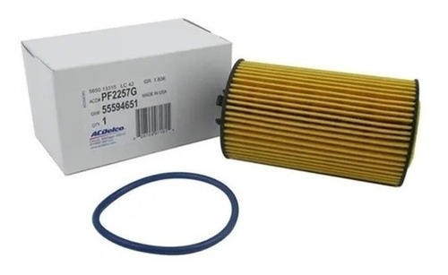 Filtro De Oleo  Sonic 2012 2013 2014 Ecotec 16v Original Gm 