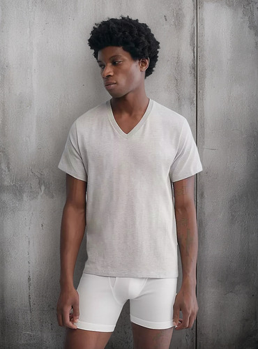 Camisetas Calvin Klein Classic Fit 5 Pack Cuello V Original