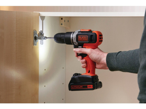 Imagen 8 de 10 de Taladro Atornillador 20v+ Esmeril Angular 4-1/2 Black+decker