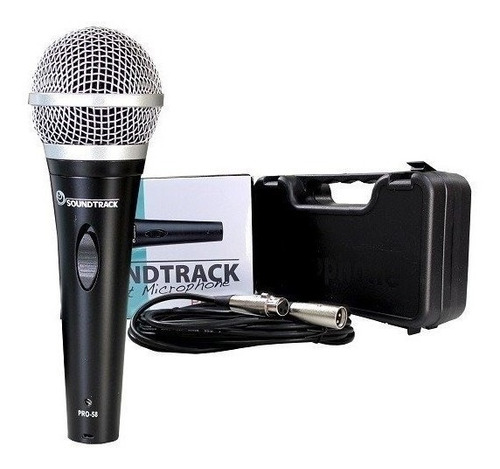 Microfono Dynamico Pro Unidireccional Soundtrack Pro-58