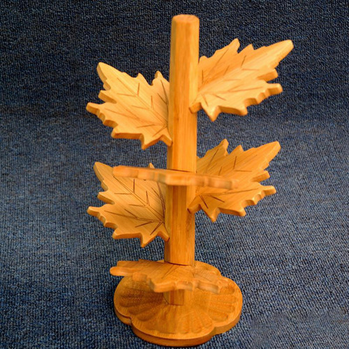 Posavasos De Madera Con Soporte Para Mesa, Forma De Árbol L