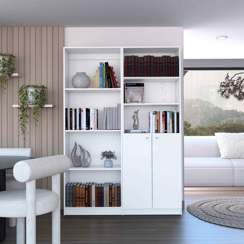 Combo 3 Estante Colección Home - Blanco
