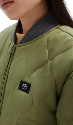 Bomber Jacket Vans Skate Vn00075ezbf Original