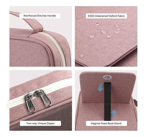 Funda Para Biblia Multifuncional Con Soporte Y Asa Bolsa De