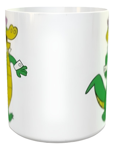 Taza Cerámica Sublimada Lagarto Juancho Mermelada Blanco Lagarto Juancho D1