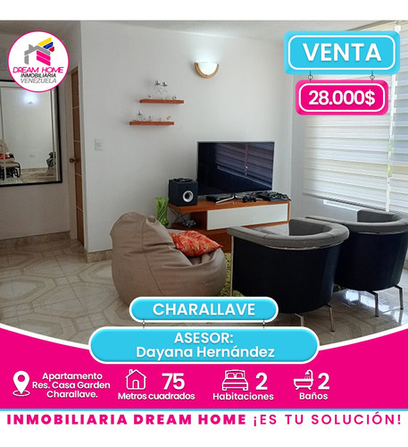 Apartamento  Conjunto Residencial Casa Garden-charallave