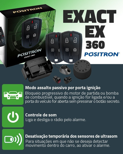 Kit Vidro Mobi Completo Alt + Trava Tragial + Alarme Exact
