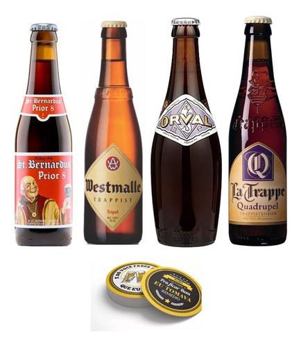 Kit Cervejas Trapistas Fit P Presente Quatro Mosteiros