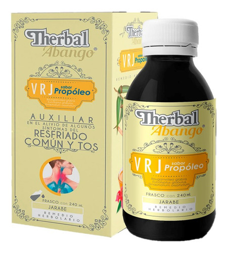 Jarabe Vrj Propóleo Therbal De 240ml 3 Pzas