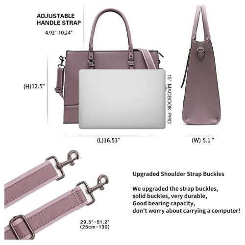 Bolso Computadora Portátil Mujer, 15.6 17 Pulgadas Bol...