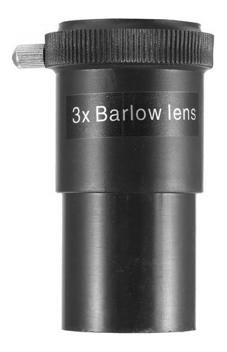 Lente Barlow 3x Para Telescopio 1,25