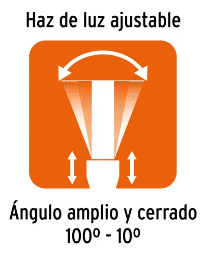Linterna Aluminio Recargable 2000 Lumenes Truper 16779