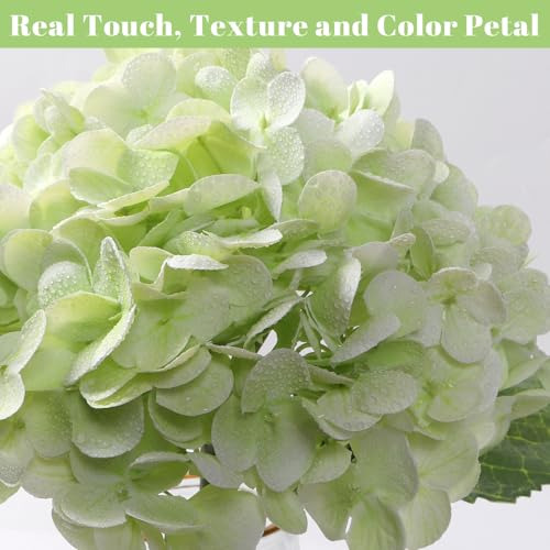 Flores Artificiales De Hortensia Kmise, 22 Real Touch, Hort