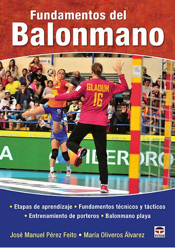 Fundamentos del Balonmano de Pérez Feito José Manuel Editorial Ediciones Tutor Tapa Blanda en Español