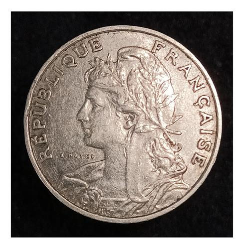 Francia 25 Centimes 1903 Muy Bueno Km 855